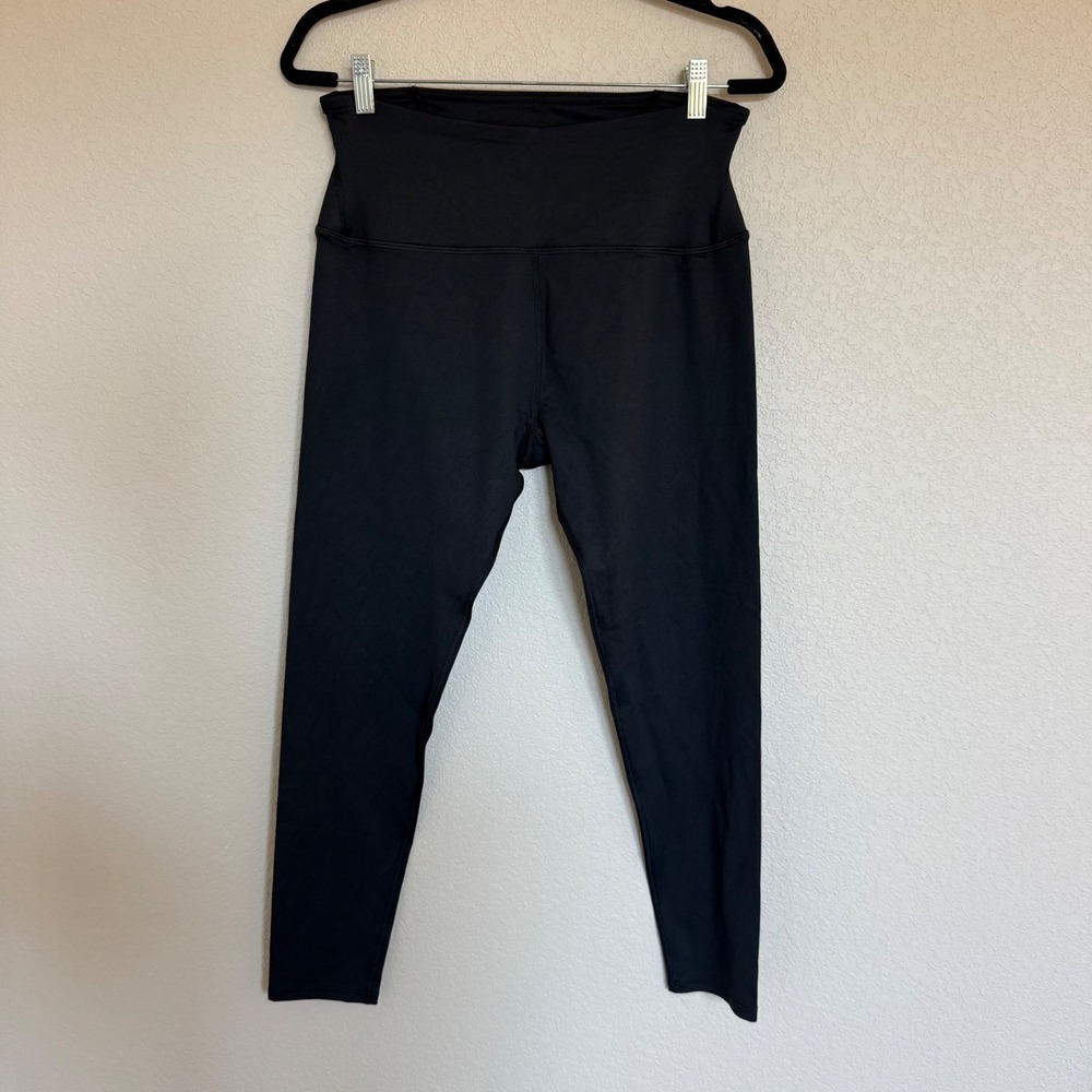 Tommie Copper Black Compression Leggings High Waisted Copper Znergy XL